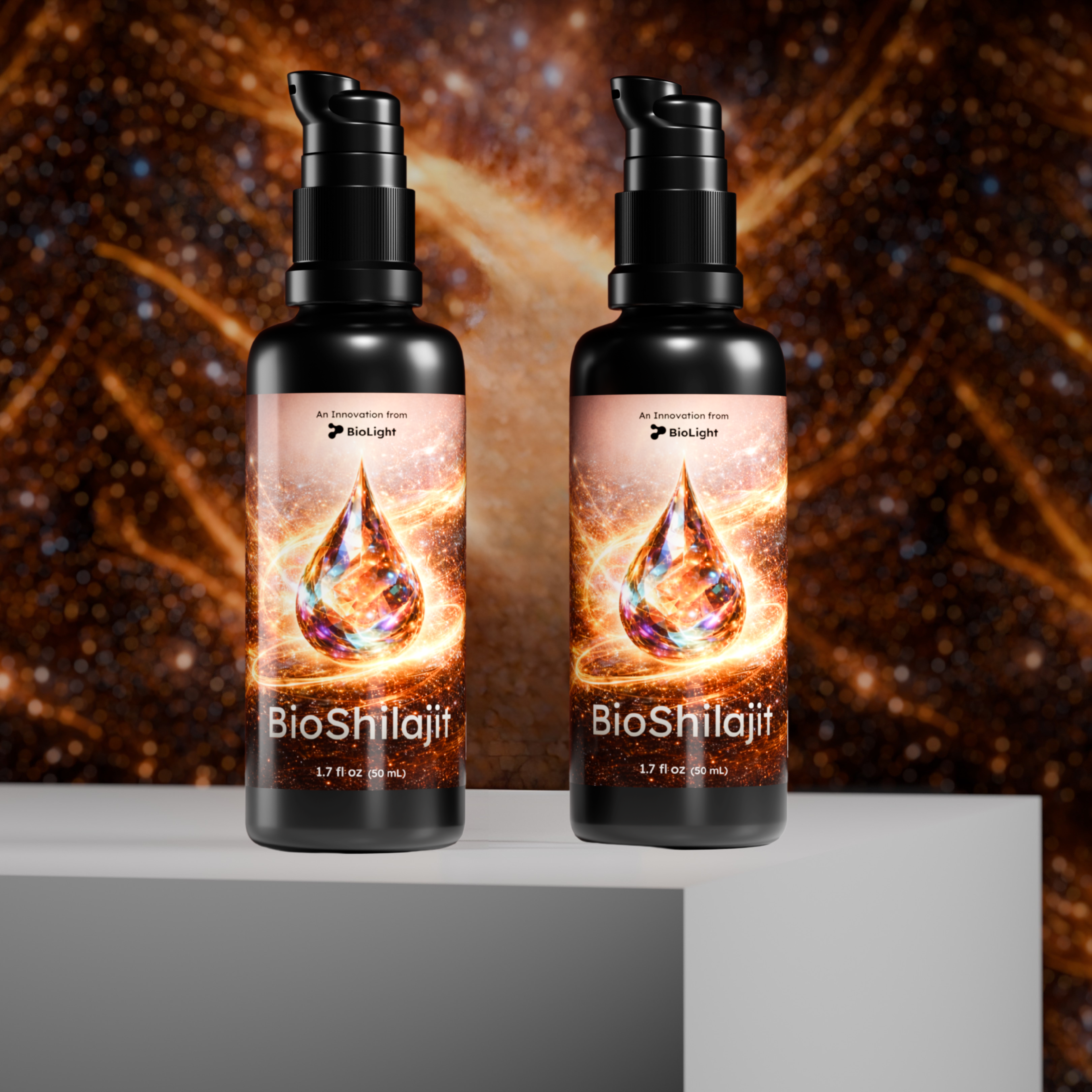 BioShilajit | Premium Liquid Shilajit + PQQ + Methylene Blue for Mitochondrial Support & Cellular Energy