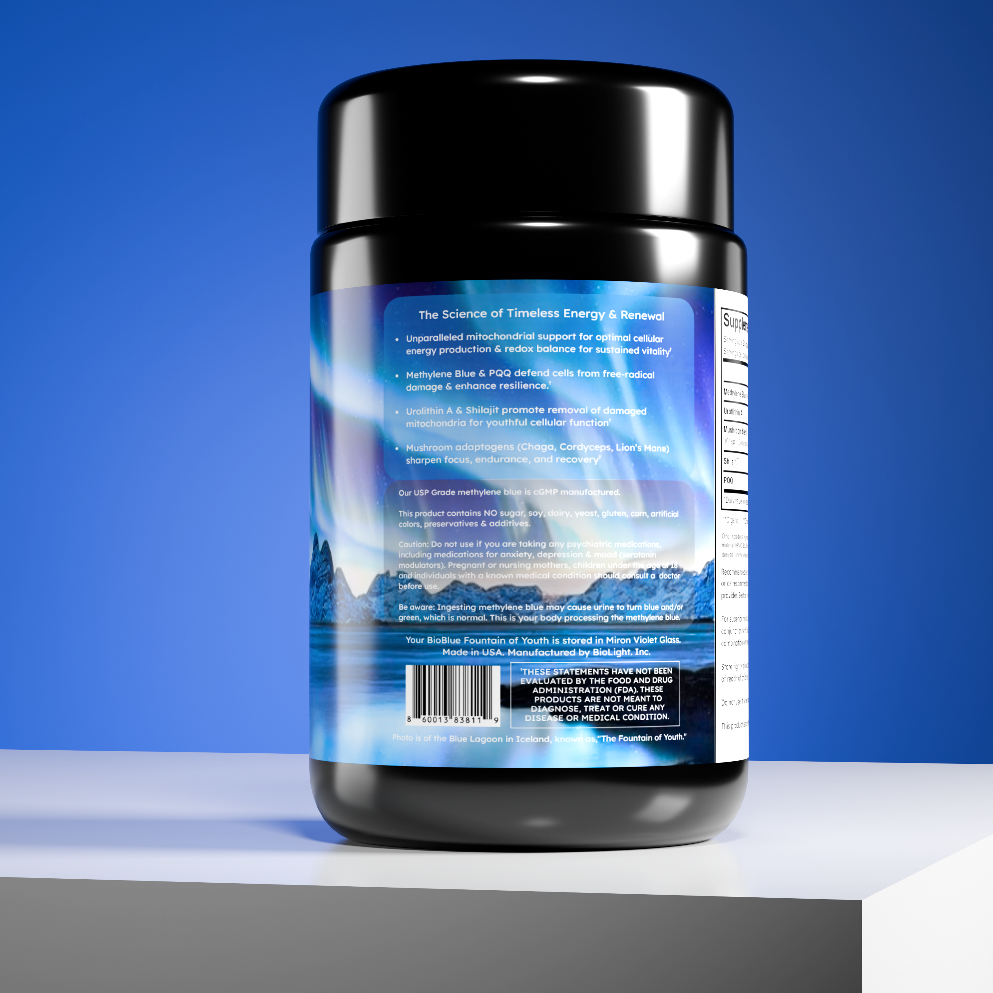 Fountain of Youth Capsules with Methylene Blue