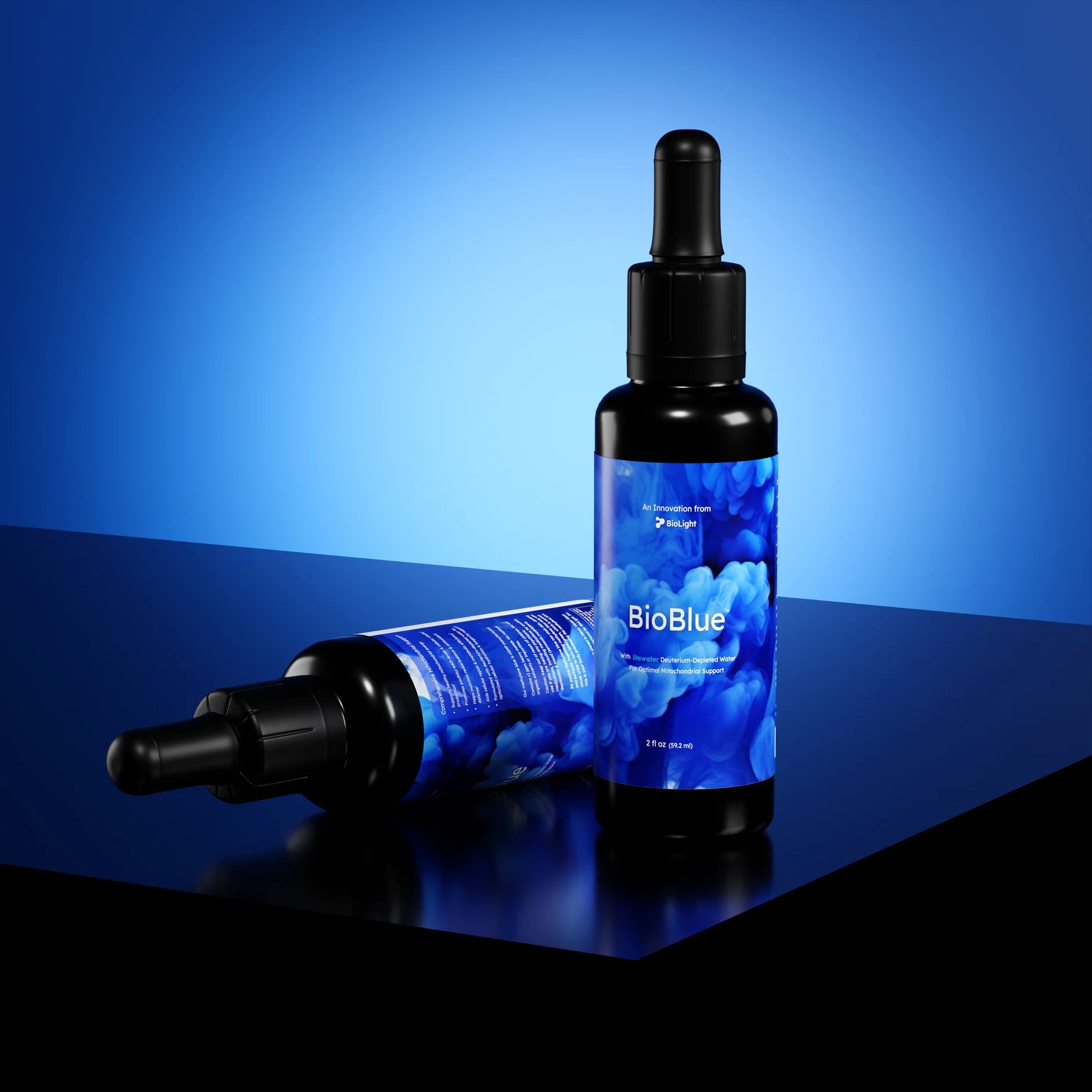 BioBlue: Methylene Blue Supplement - Crafted w/ Litewater Deuterium-Depleted Water