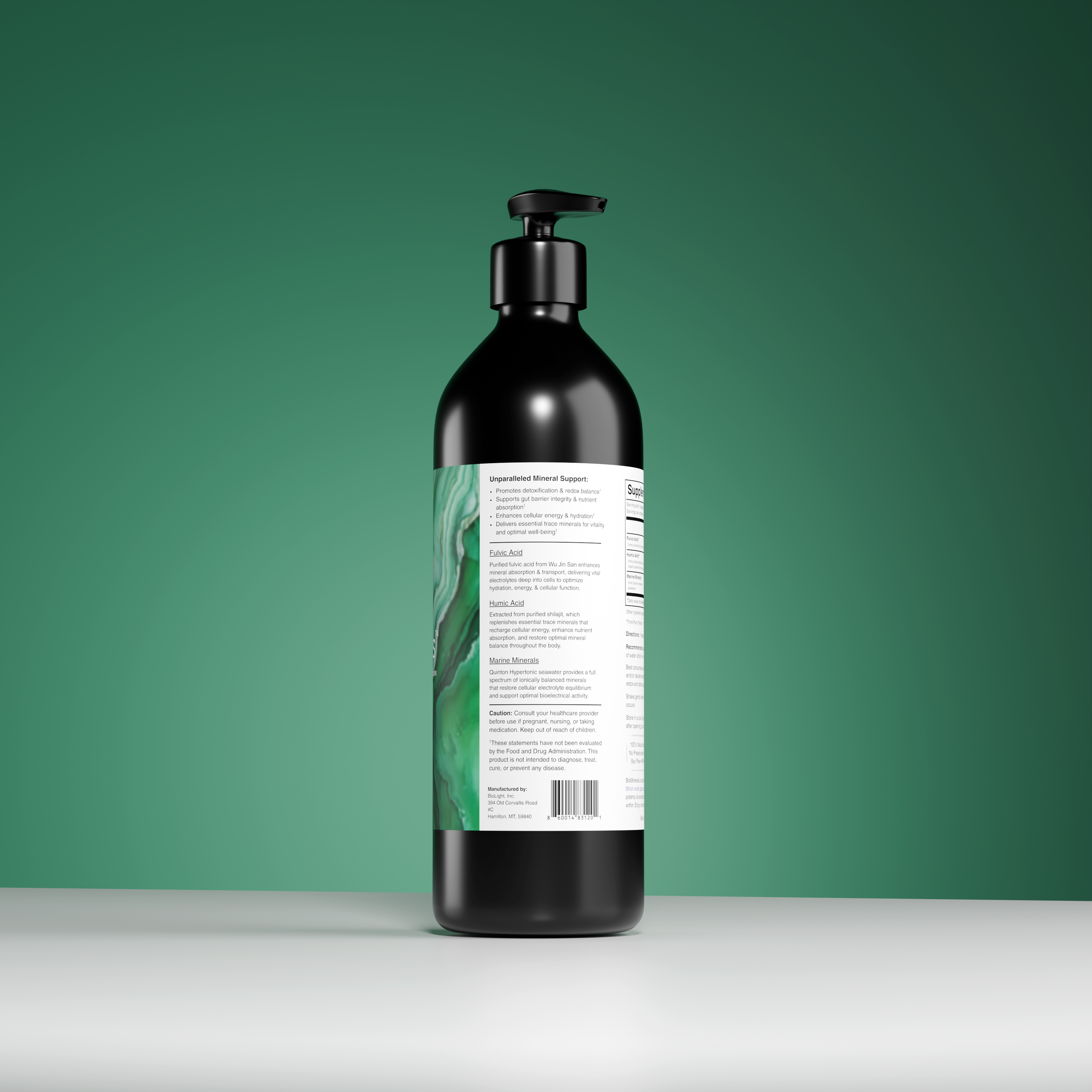BioMinerals Daily Mineral Blend with Fulvic, Humic & Marine Minerals