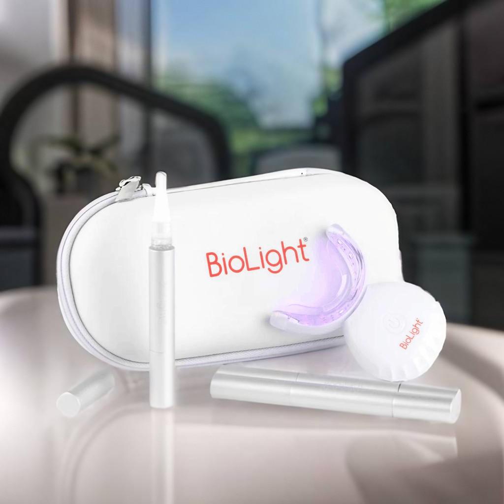 Guardian+ Oral Device with Patent-Pending Blue & Red/NIR Light for Teeth Whitening & Oral Health