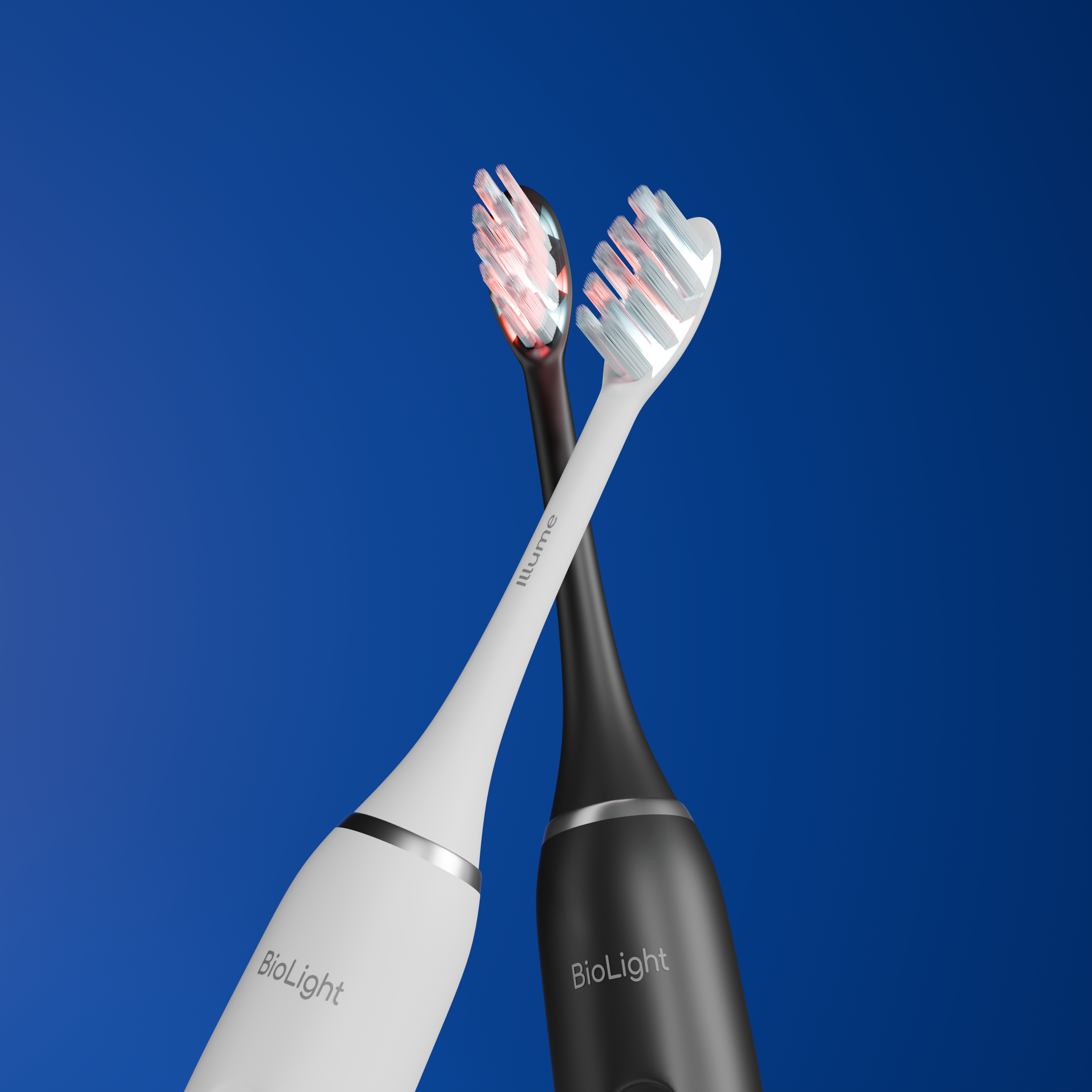 Illume Premium Blue & Red Light-Enhanced Sonic Toothbrush