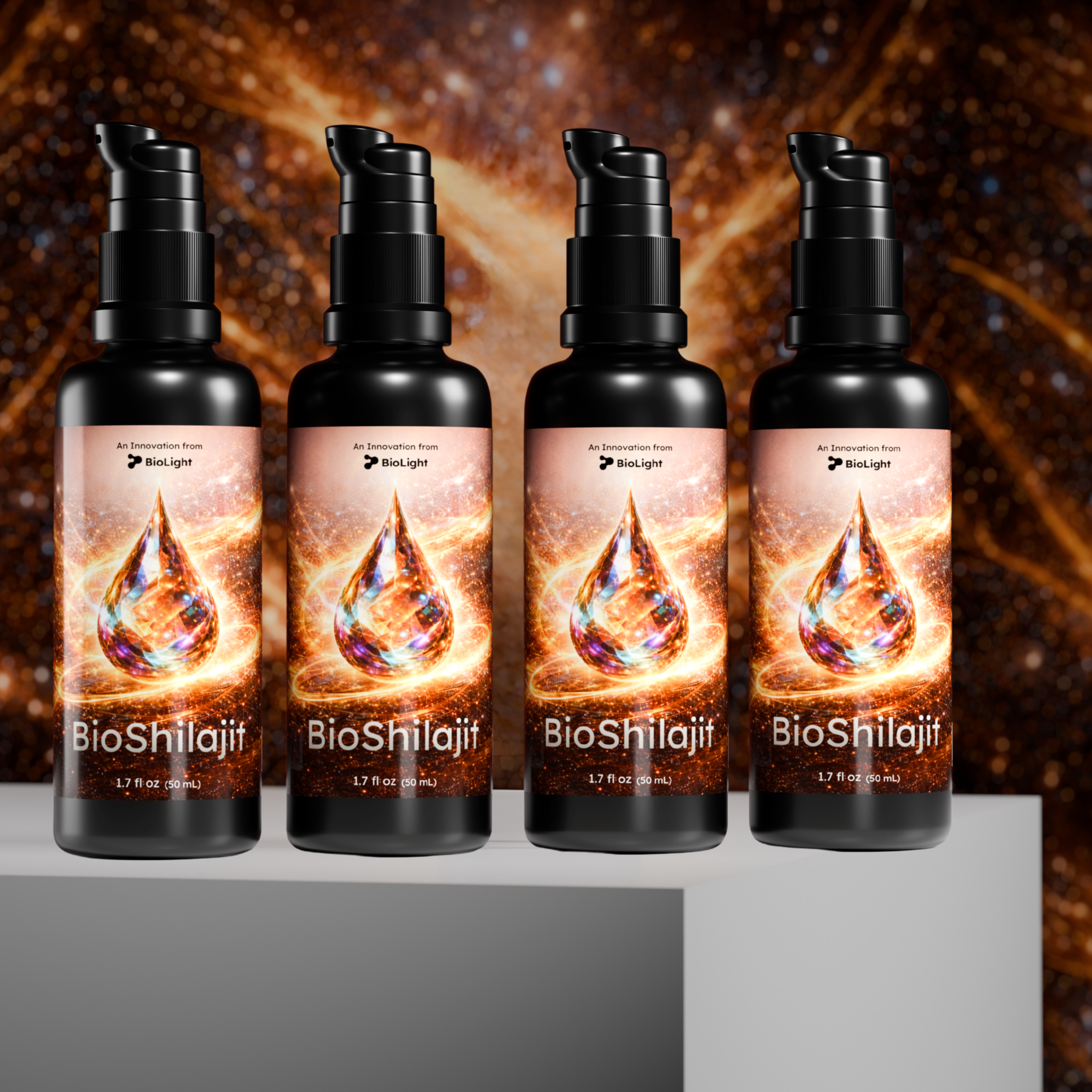 BioShilajit | Premium Liquid Shilajit + PQQ + Methylene Blue for Mitochondrial Support & Cellular Energy